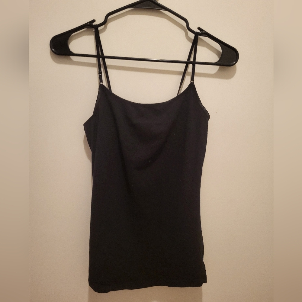 Basic black camisole